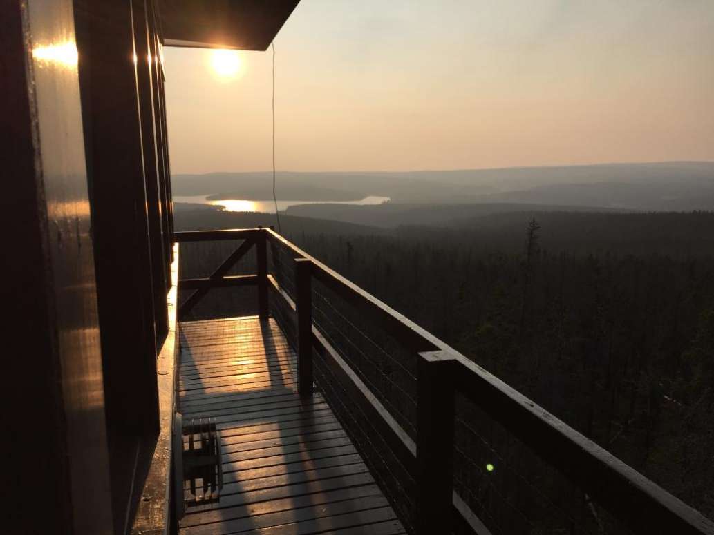 Spruce Mountain Fire Lookout Tower