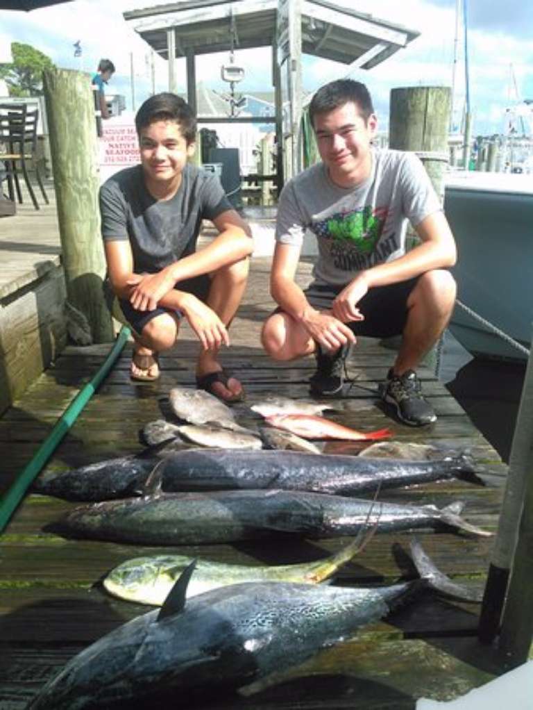 Drum Stick fishing charter