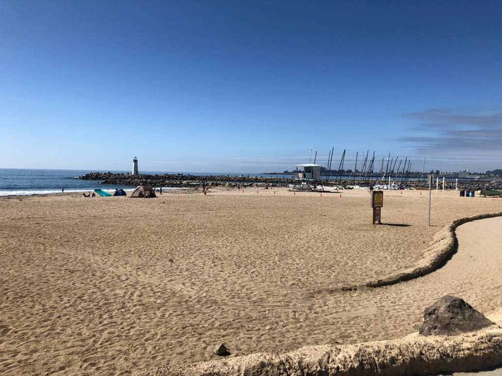 Santa Cruz Harbor Beach