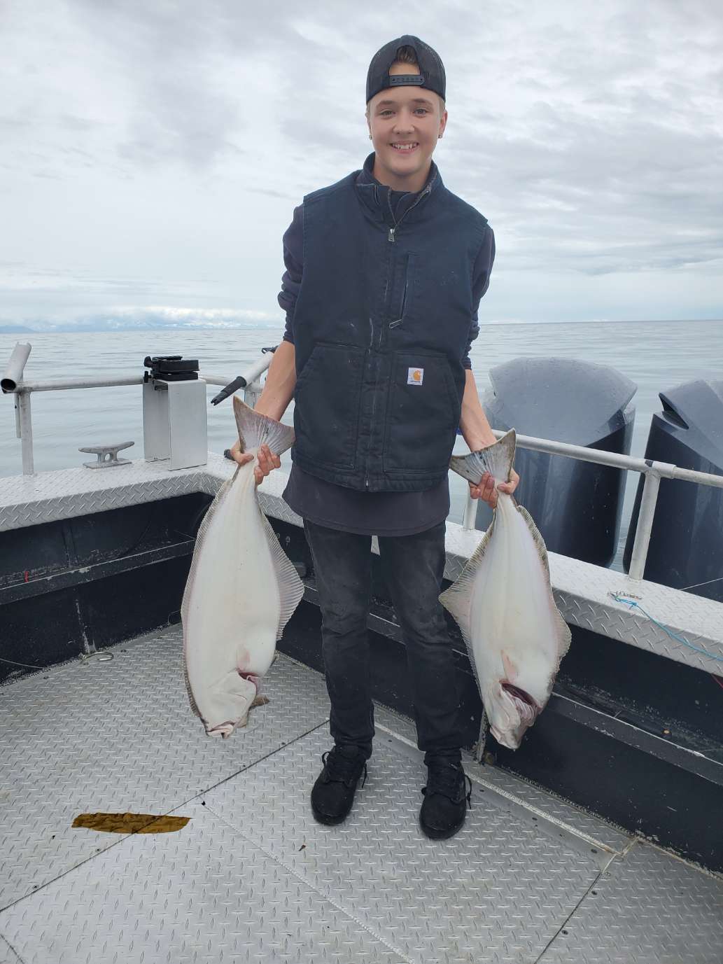 Halibut Adventure on the High Seas