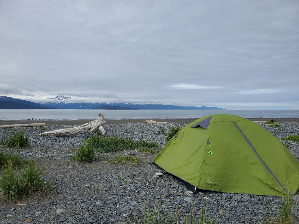 RV Camping by the Ocean